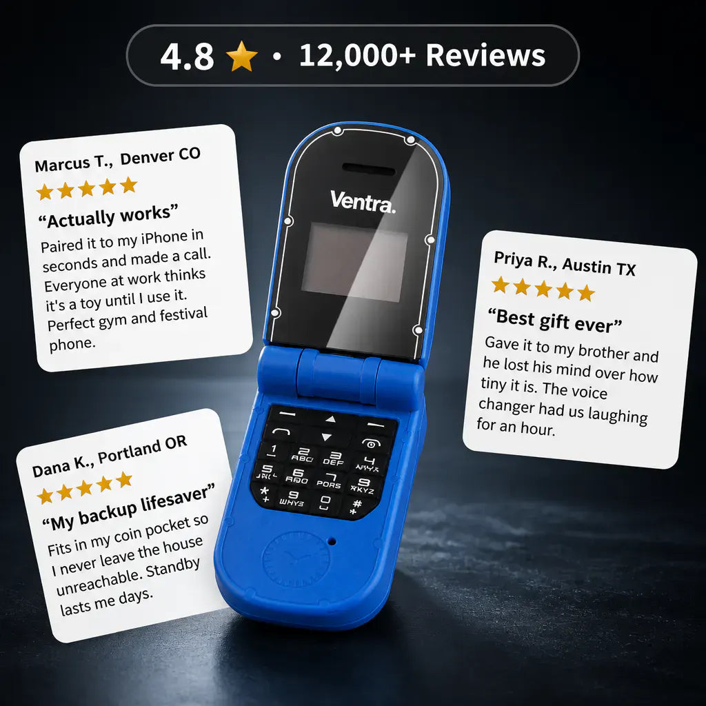 Ventra™ Fully Functional Flip Phone