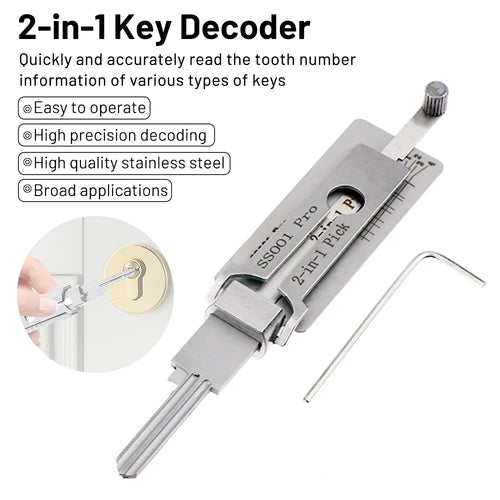 SS001 LockPro 2-in-1 Precision Tool