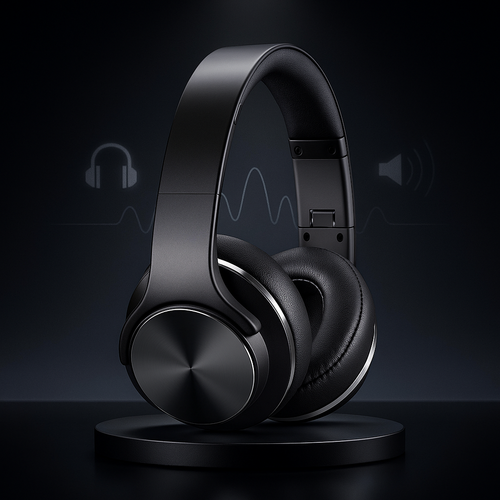 SonicFlip™ - Flip-to-Speaker Headphones