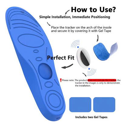 AirTag Insole for Kids & Seniors
