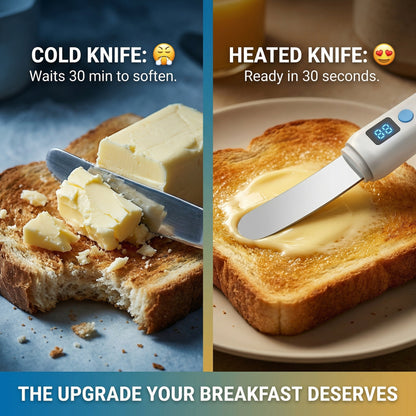 Premium Heated Butter Knife