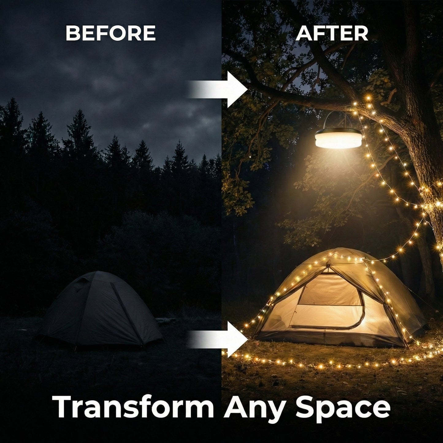 Ventra™ Solar Camping String Lights - 10m LED