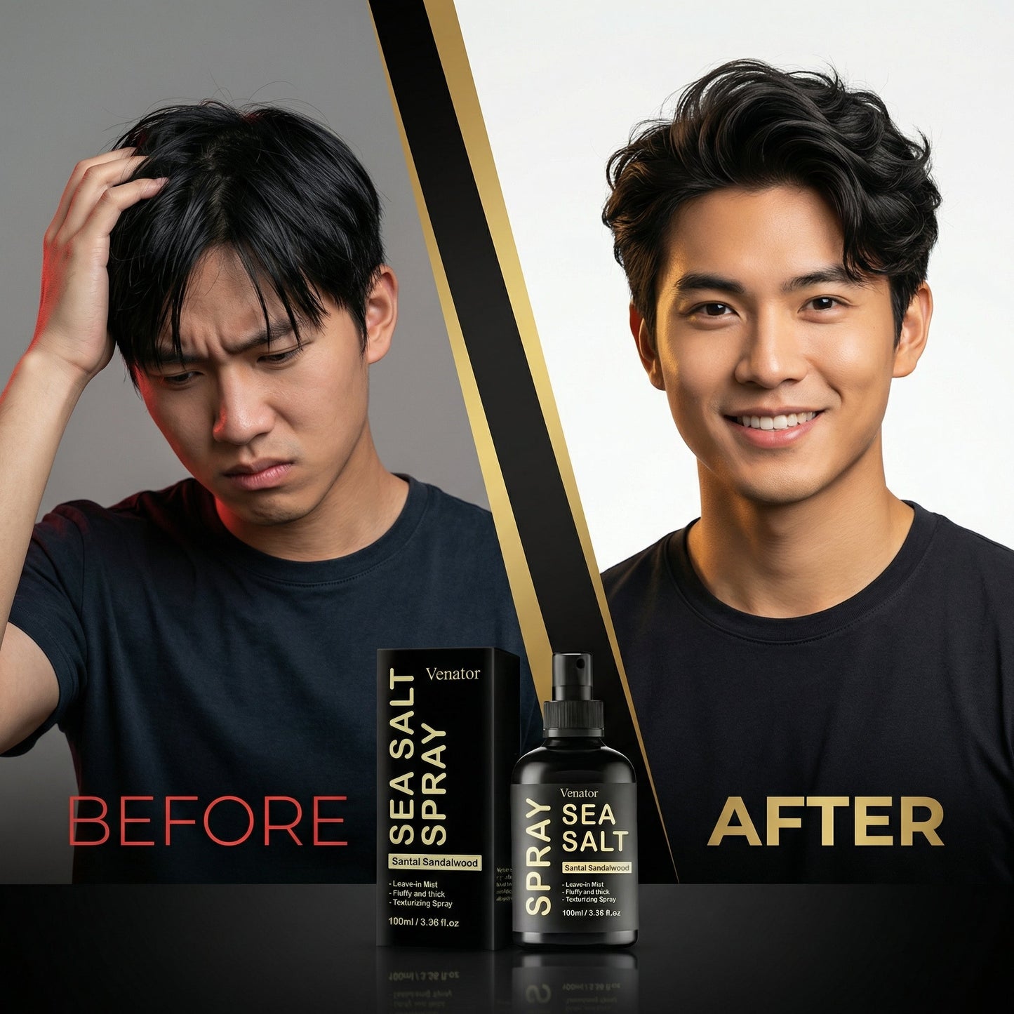 Ventra™ Sea Salt Hair Texturizing Spray For Men