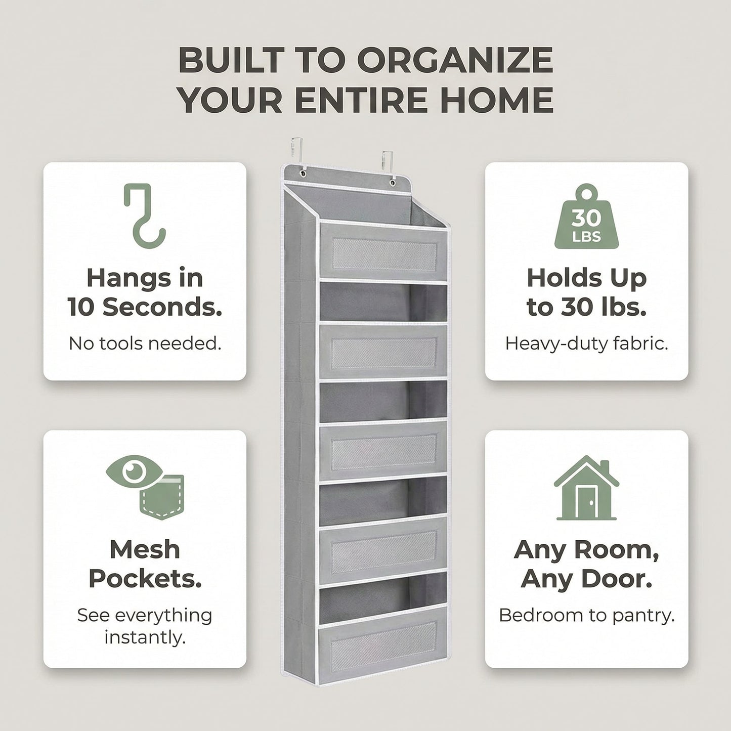 Ventra's One-Size Fits All Close Organizer