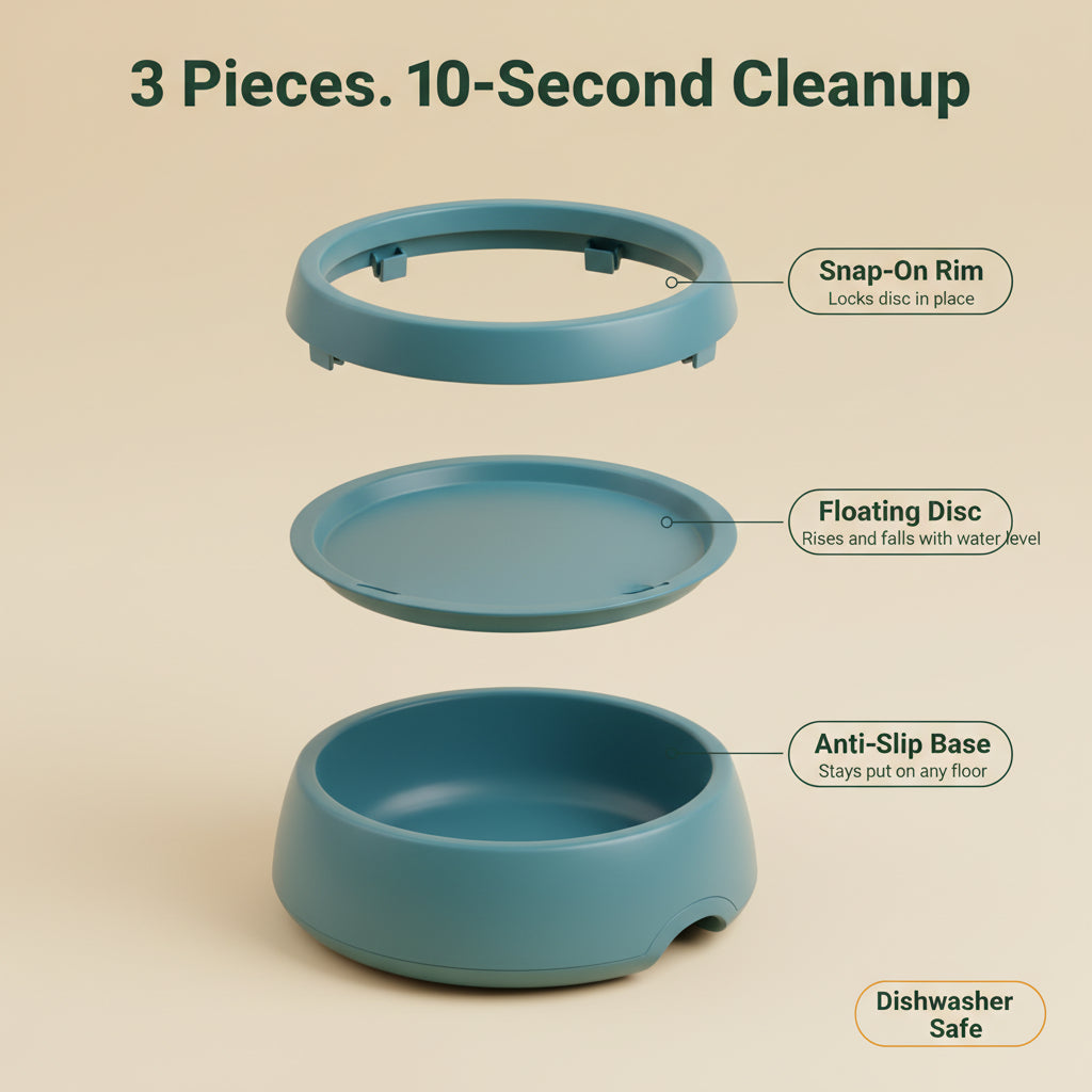 KIMPET Suspended Pet Bowl
