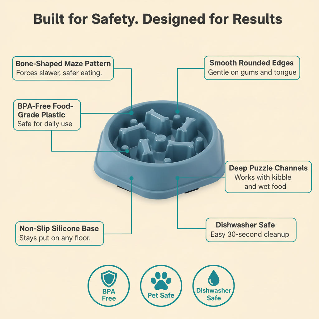 Pet Slow Food Bowl