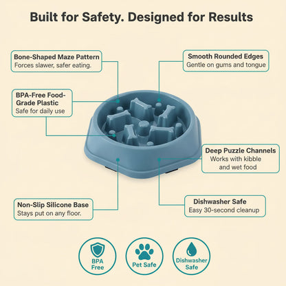 Pet Slow Food Bowl
