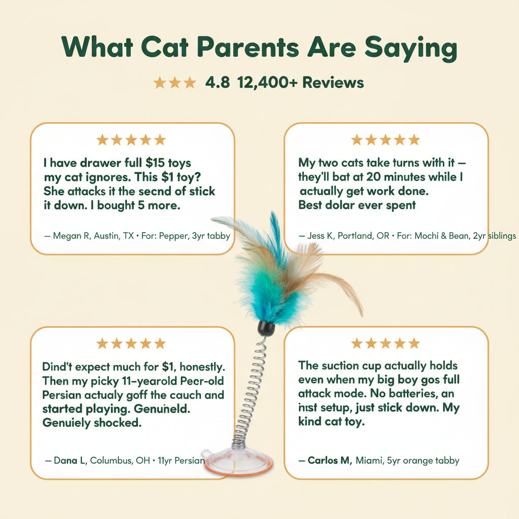 Cat Interactive Bird Toy