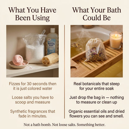 5x Bath Teas