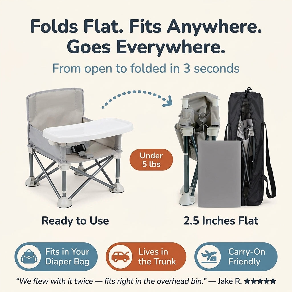 Baby All-In-One Folding Chair