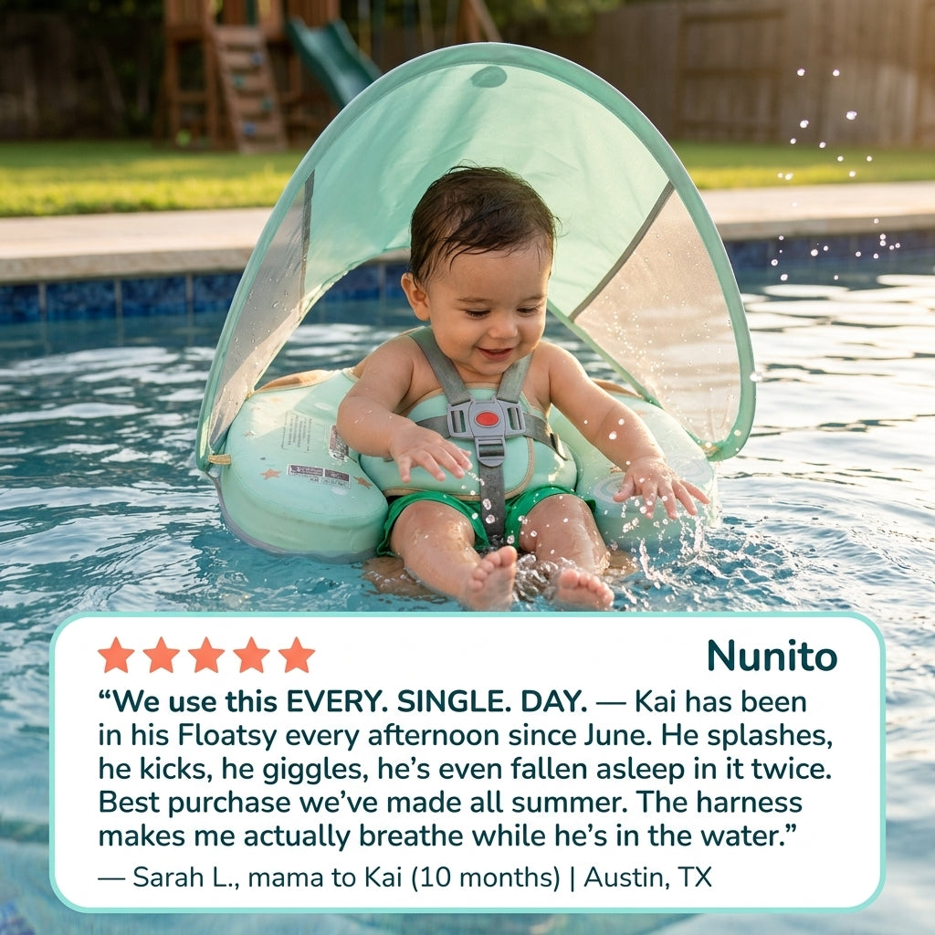Floatsy, The Foldable Safest Baby Float