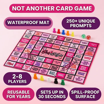 Girls Night Drinking Game Board