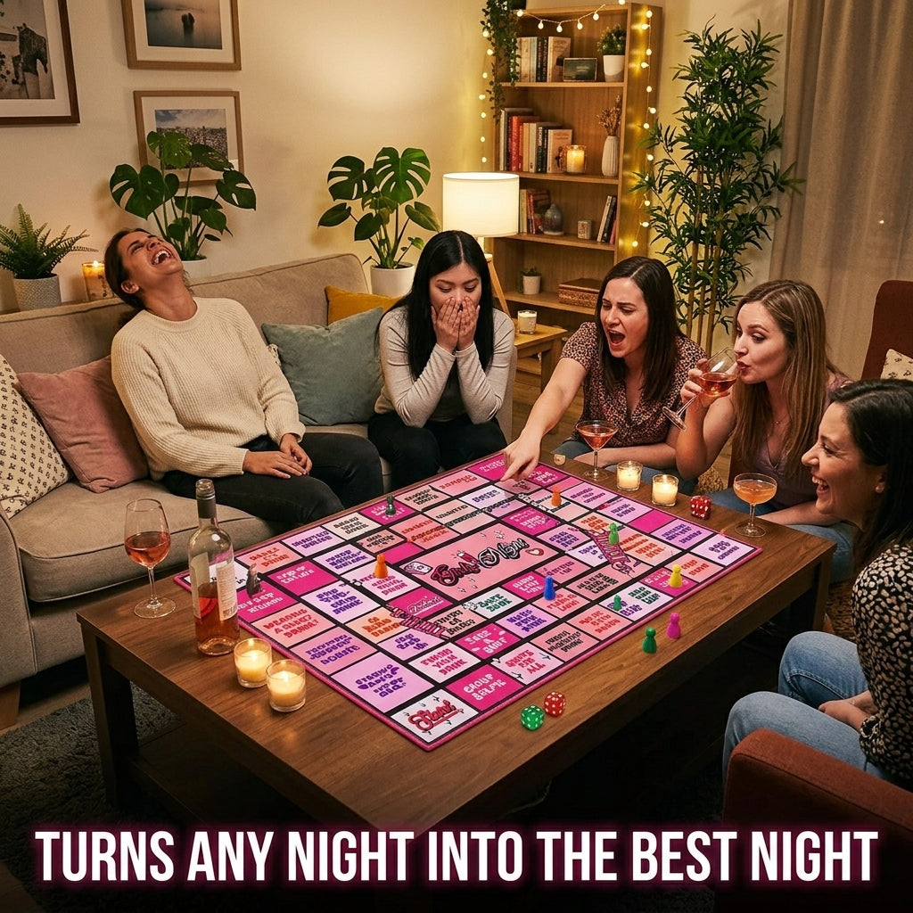 Girls Night Drinking Game Board