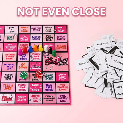 Girls Night Drinking Game Board