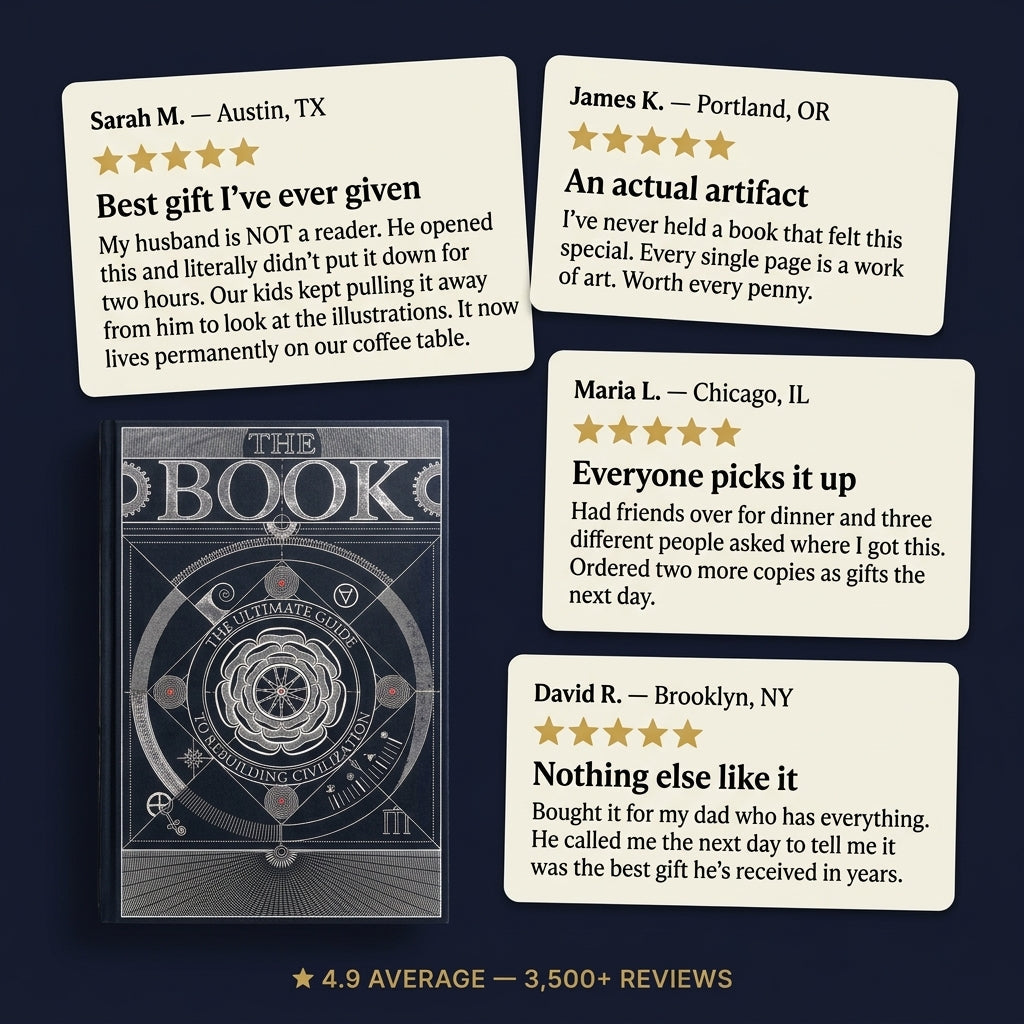 The Book: The Ultimate Guide to Rebuilding Civilization