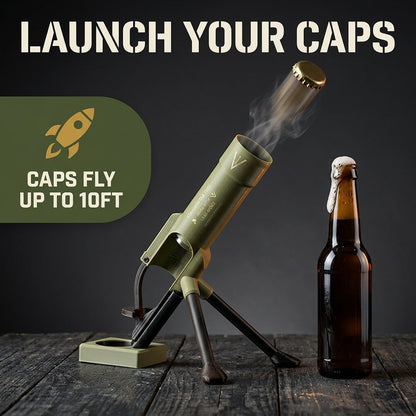 Beer Bottle Cap Launcher