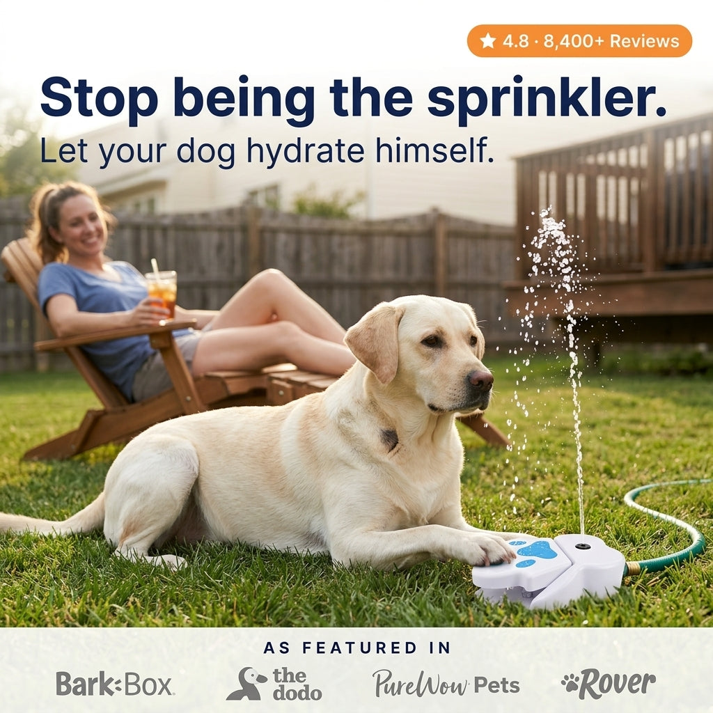 Dog Water Fountain Sprinkler
