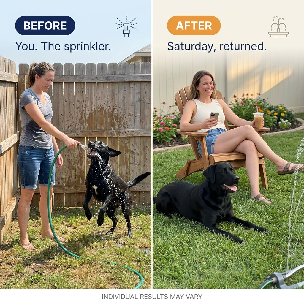 Dog Water Fountain Sprinkler