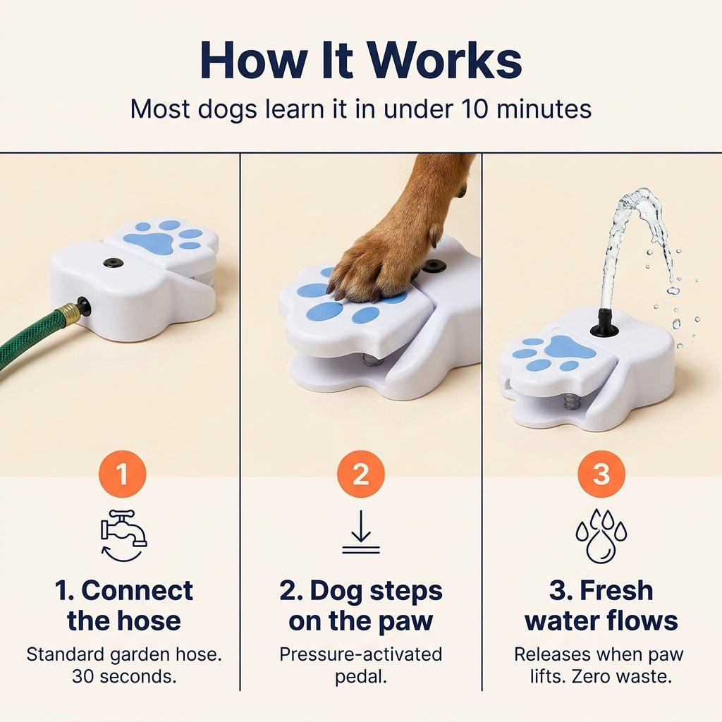 Dog Water Fountain Sprinkler