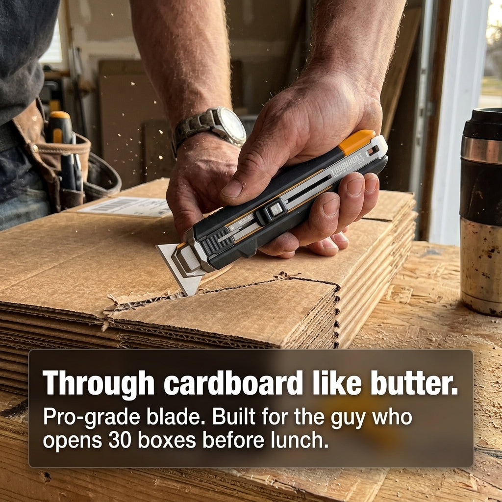 TOUGHBUILT 2-in-1 Scraper Utility Knife