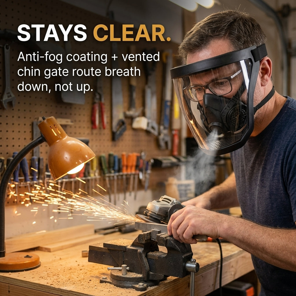 Anti-fog Protective Face Shield