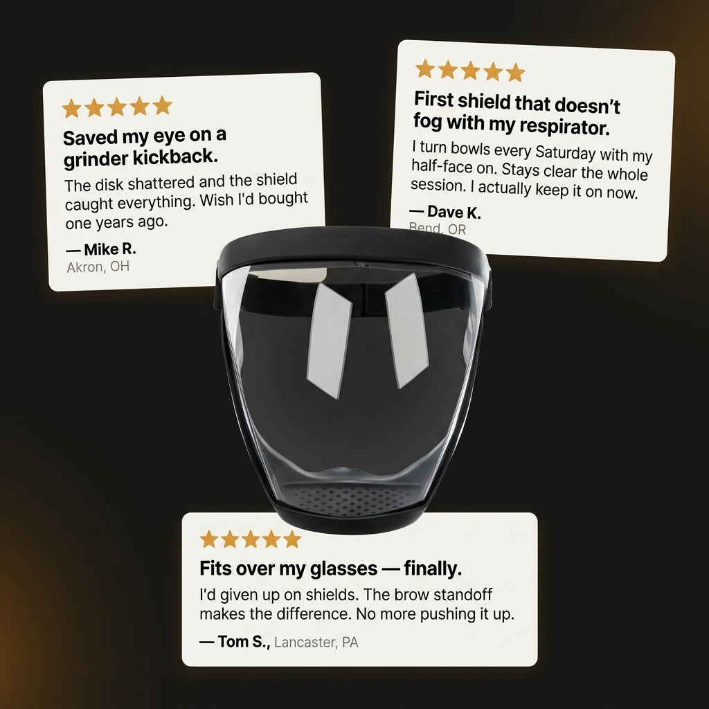 Anti-fog Protective Face Shield