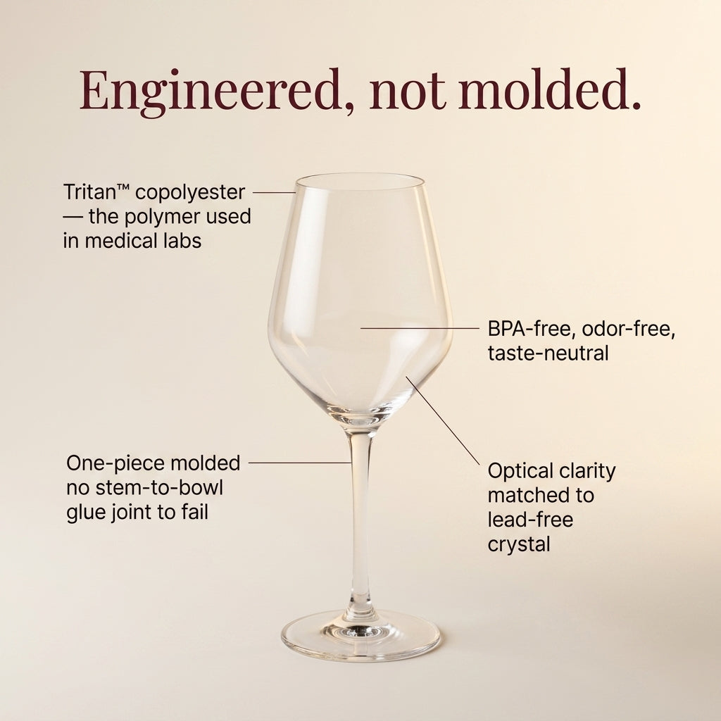 Unbreakable Wine Glasses (Box of 4)