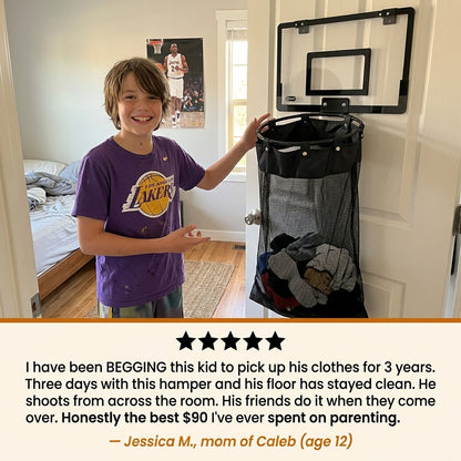 Basketball Hoop Laundry Hamper