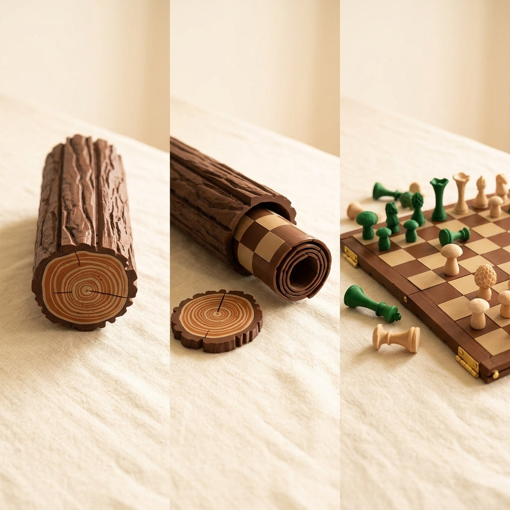 The Original Nature Themed Chess Set