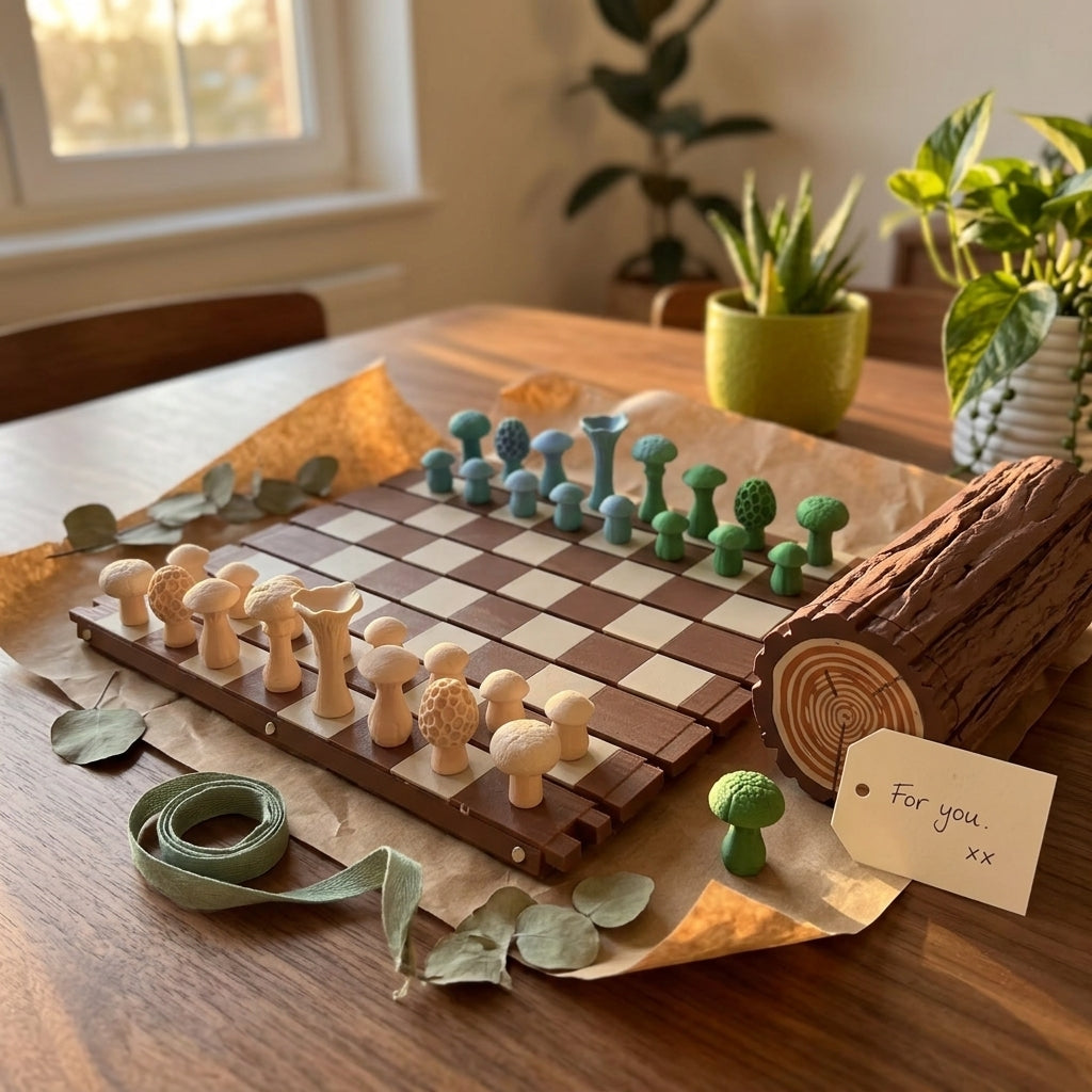 The Original Nature Themed Chess Set