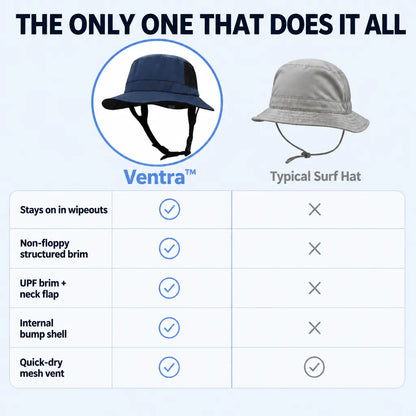 Ventra™ Bucket Surf Hat with Neck Flap