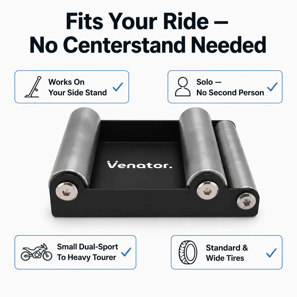 Ventra™ Motorcycle Wheel Cleaning Bracket