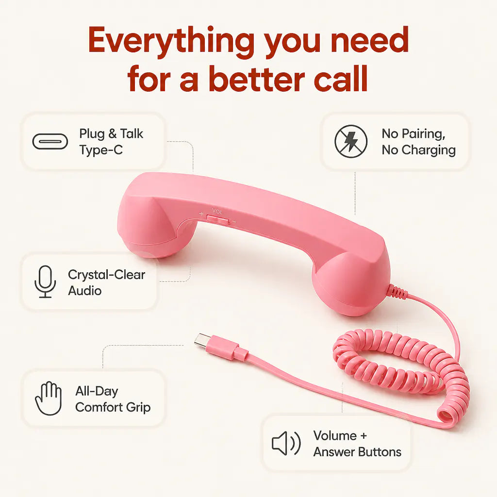 The Retro Phone Caller (Type-C)