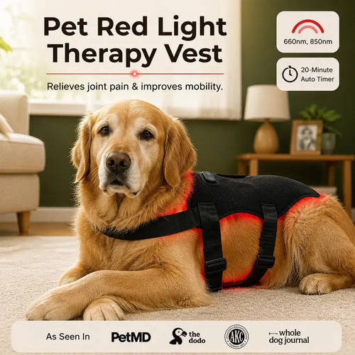Redly - Red Light Therapy Vest for Pets
