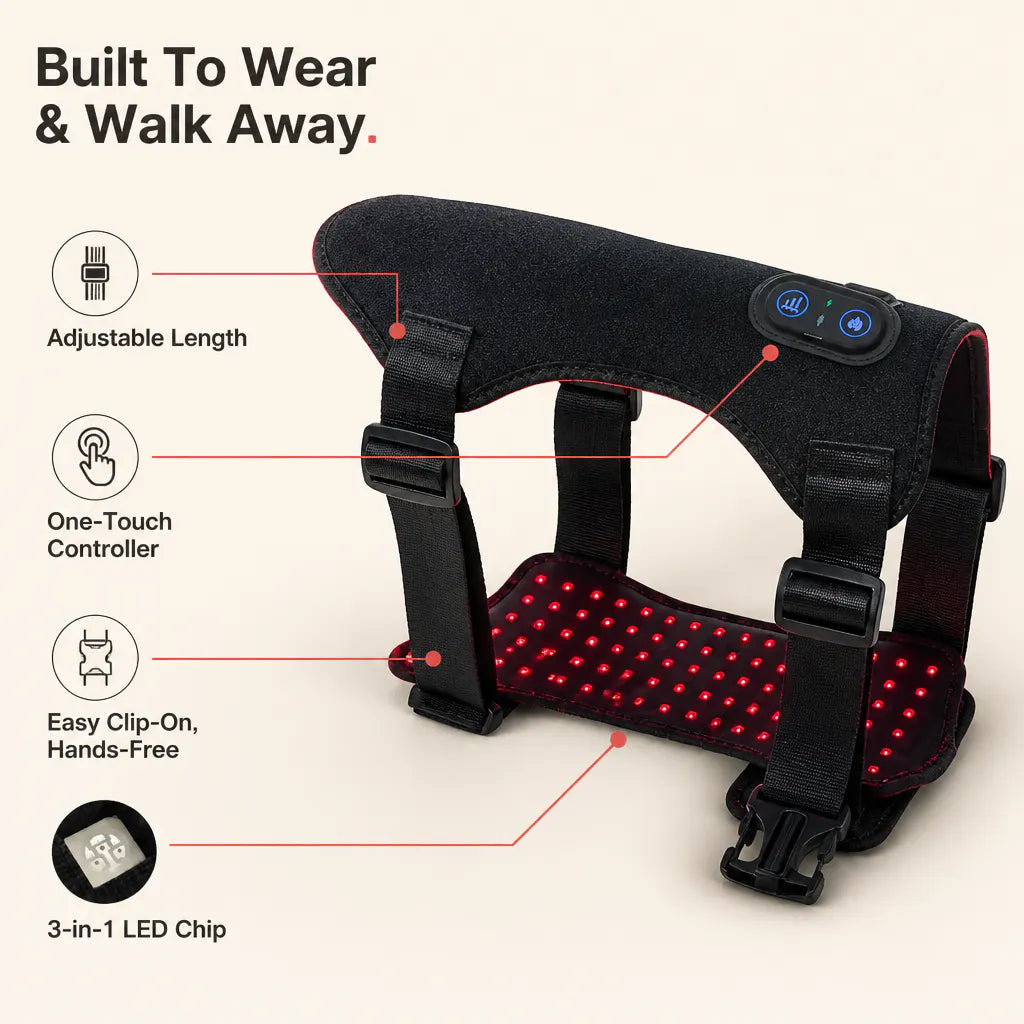 Redly - Red Light Therapy Vest for Pets