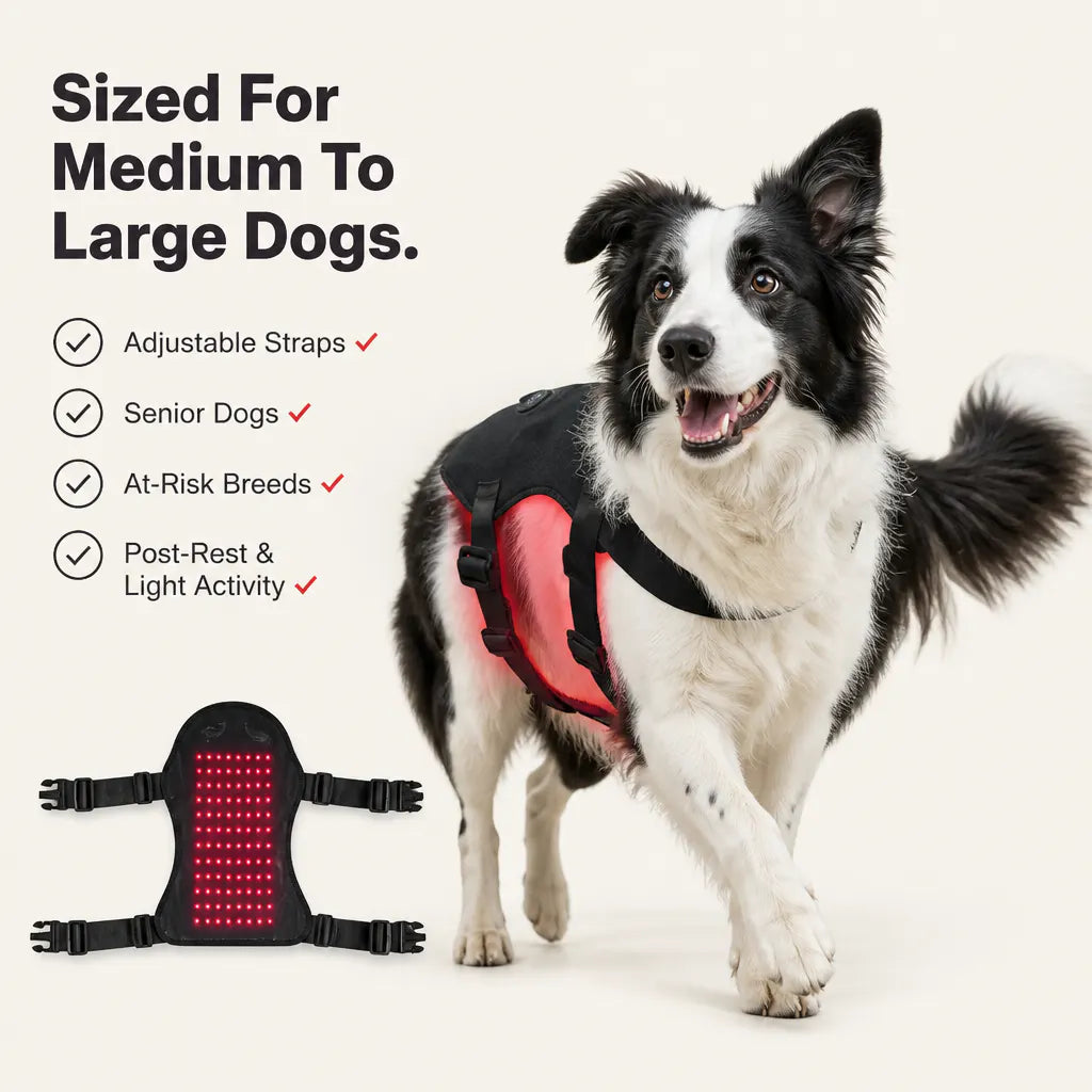 Redly - Red Light Therapy Vest for Pets