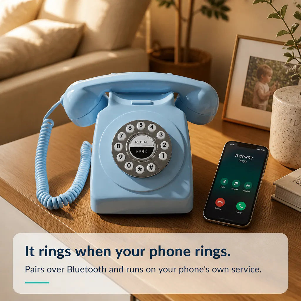 Premium Retro Telephone Bluetooth