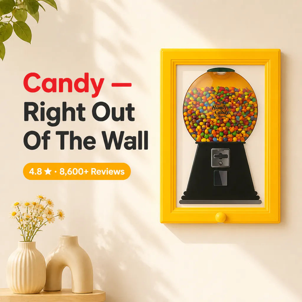 Candy Dispenser Picture Frame