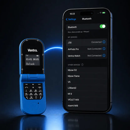 Ventra™ Fully Functional Flip Phone