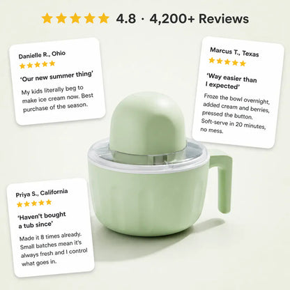 At Home Ice Cream Maker